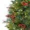6ft. Pre-Lit Mixed Pine Artificial Christmas Tree, Clear LED Lights